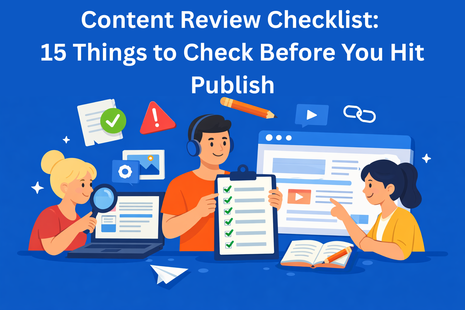 Content Review Checklist: 15 Things to Check Before You Hit Publish