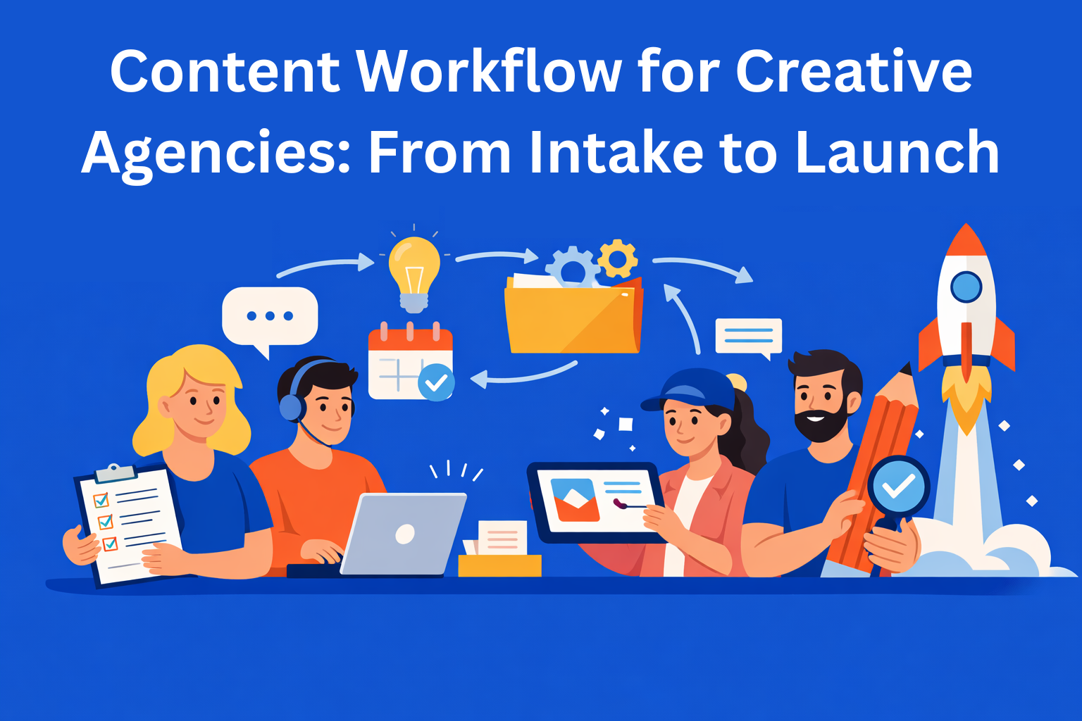 Content Workflow for Creative Agencies: From Intake to Launch