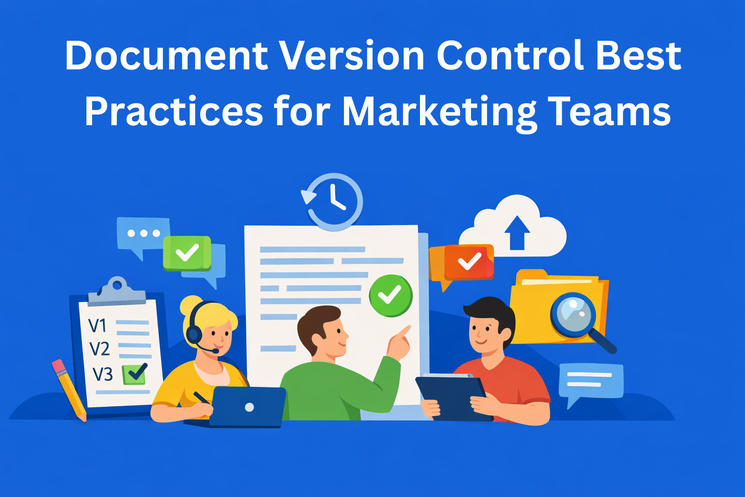 Document Version Control Best Practices for Marketing Teams