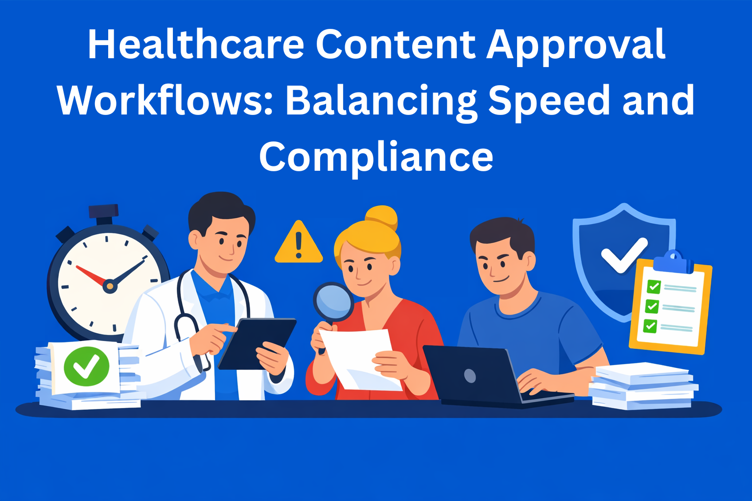 Healthcare Content Approval Workflows: Balancing Speed and Compliance