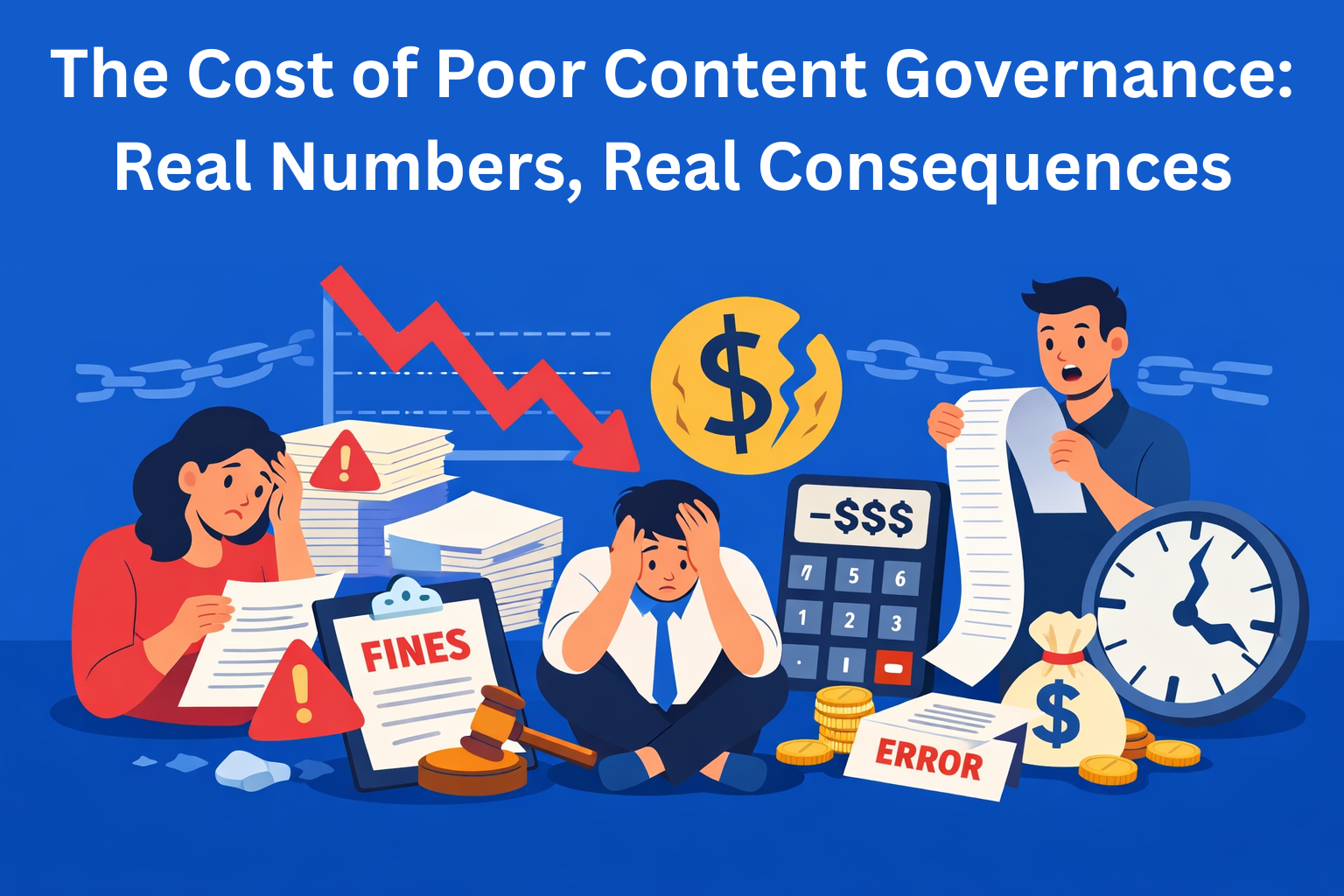 The Cost of Poor Content Governance: Real Numbers, Real Consequences