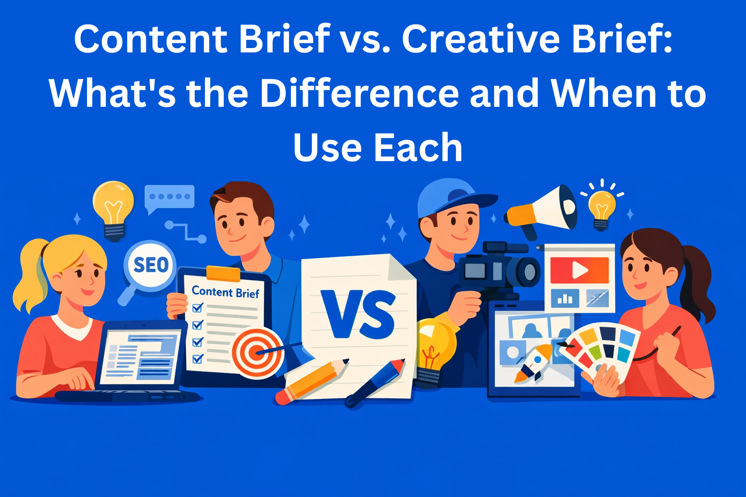 Content Brief vs. Creative Brief: What's the Difference and When to Use Each