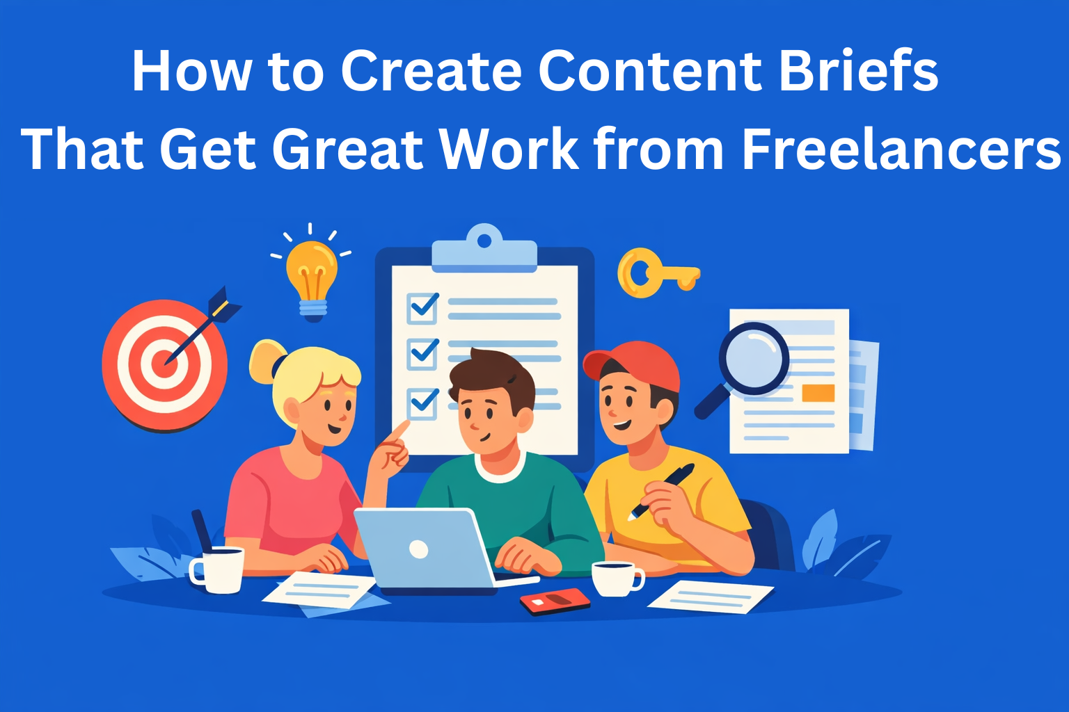 How to Create Content Briefs That Get Great Work from Freelancers