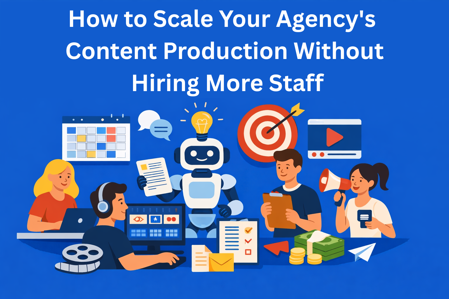 How to Scale Your Agency's Content Production Without Hiring More Staff