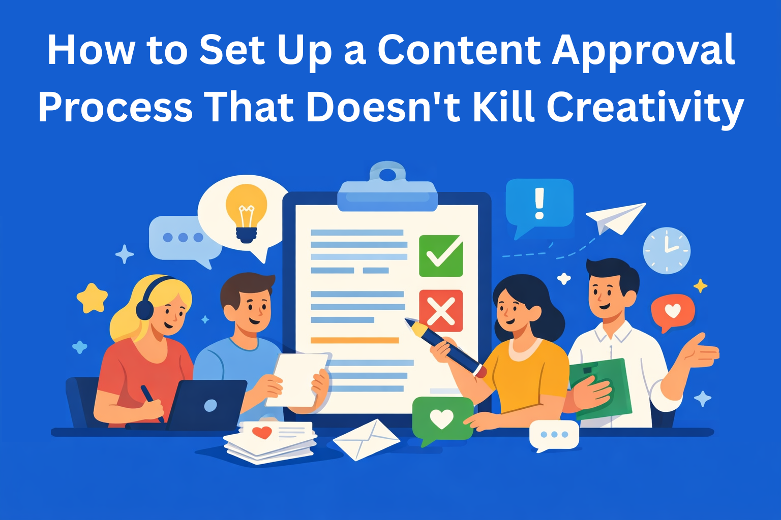 How to Set Up a Content Approval Process That Doesn't Kill Creativity
