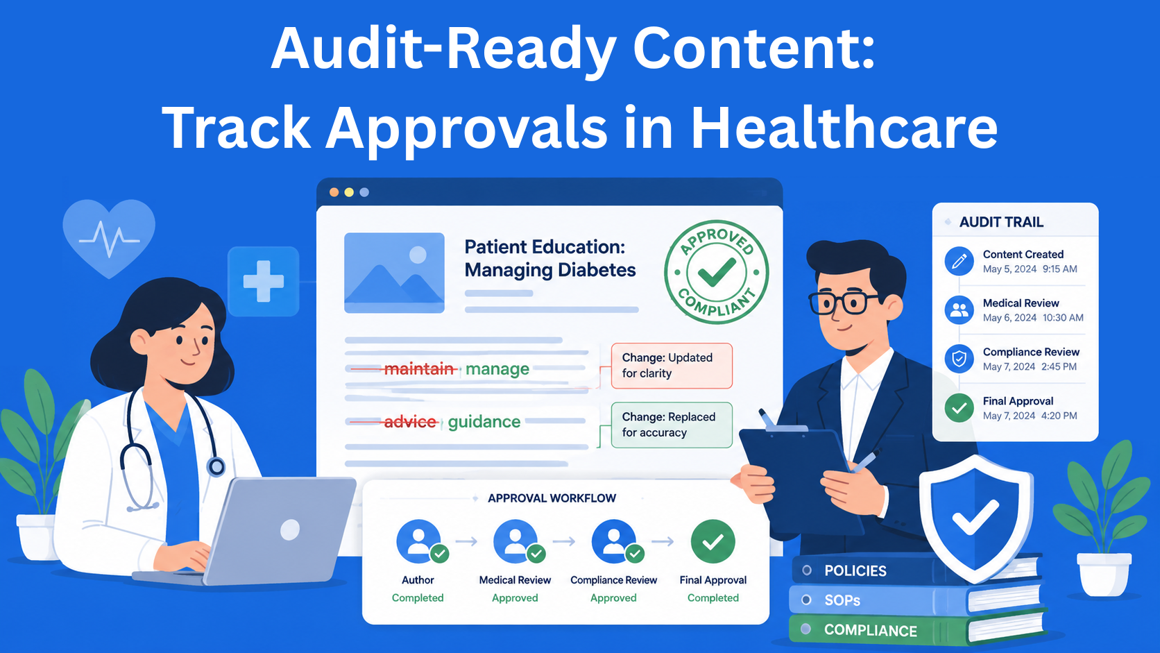 Audit-Ready Content: How Healthcare Teams Can Track Approvals and Changes