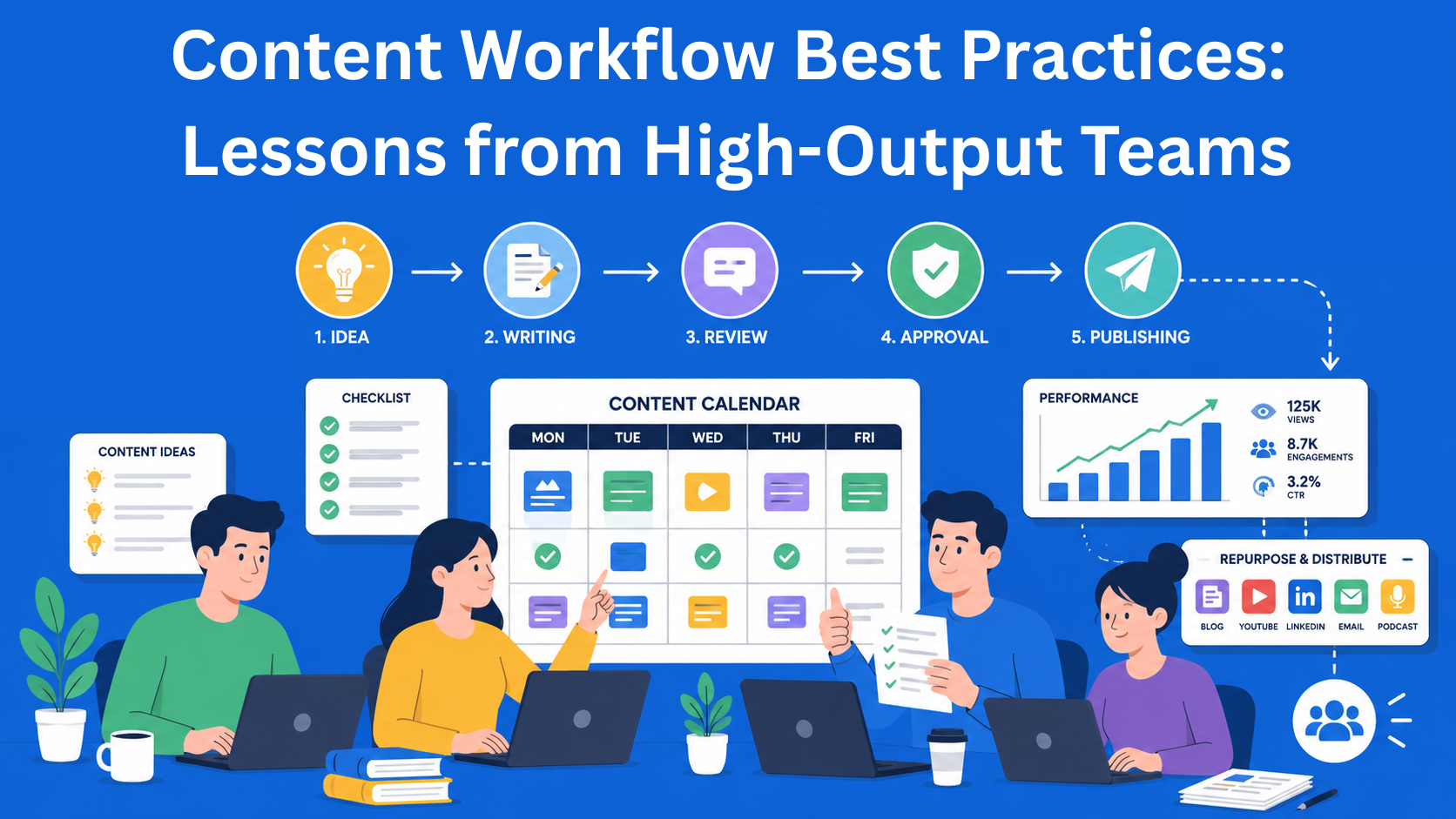 Content Workflow Best Practices: Lessons from High-Output Teams