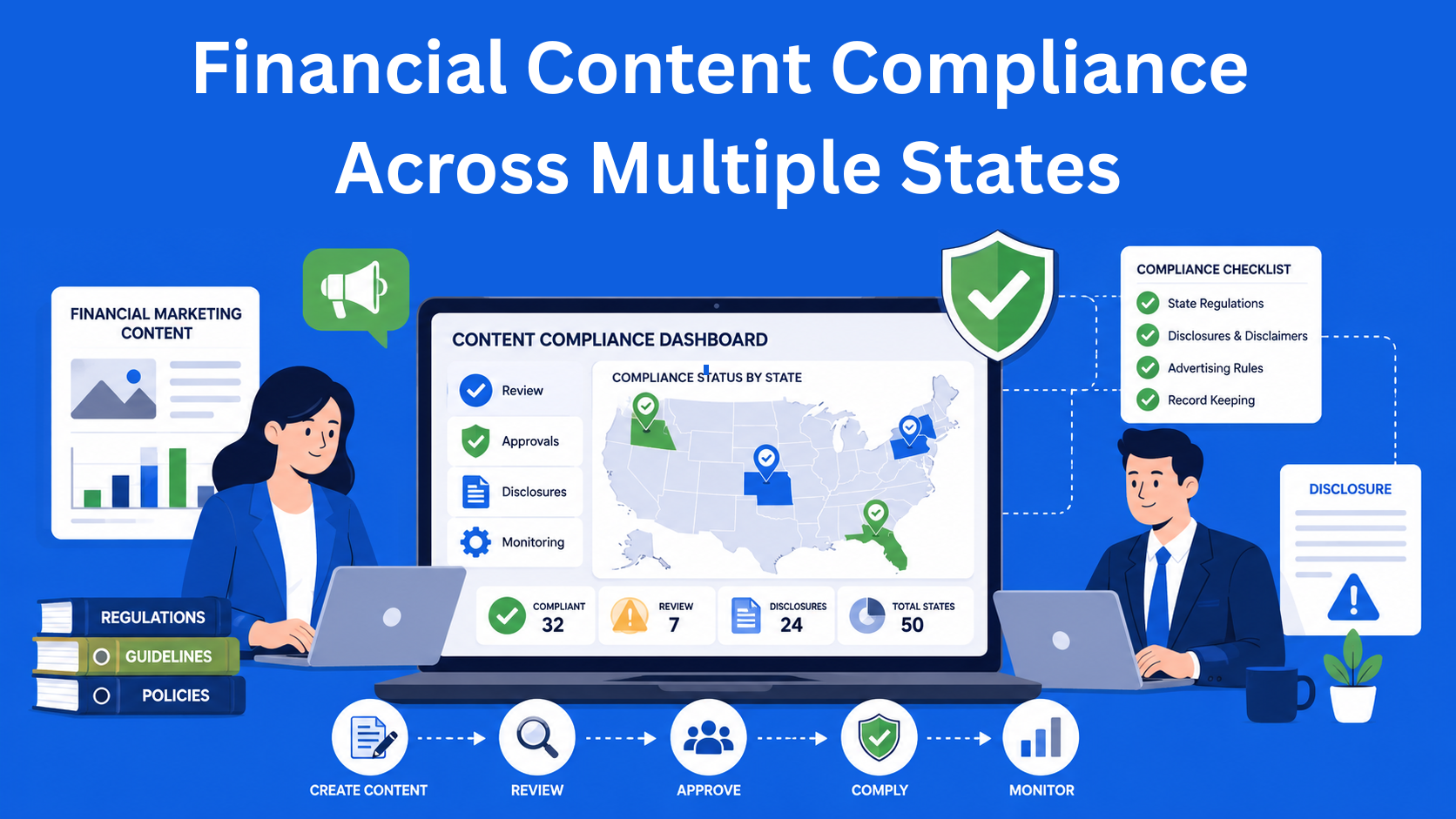 Multi-Jurisdiction Content Compliance: Managing Financial Content Across States