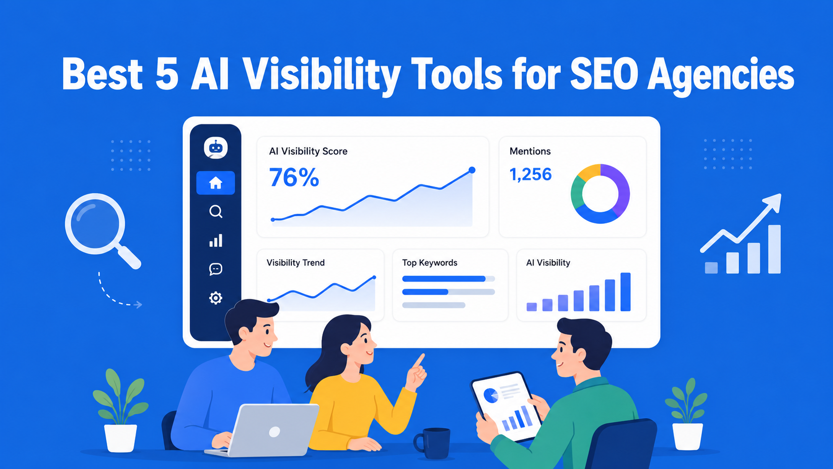 Best 5 AI Visibility Tools for SEO Agencies