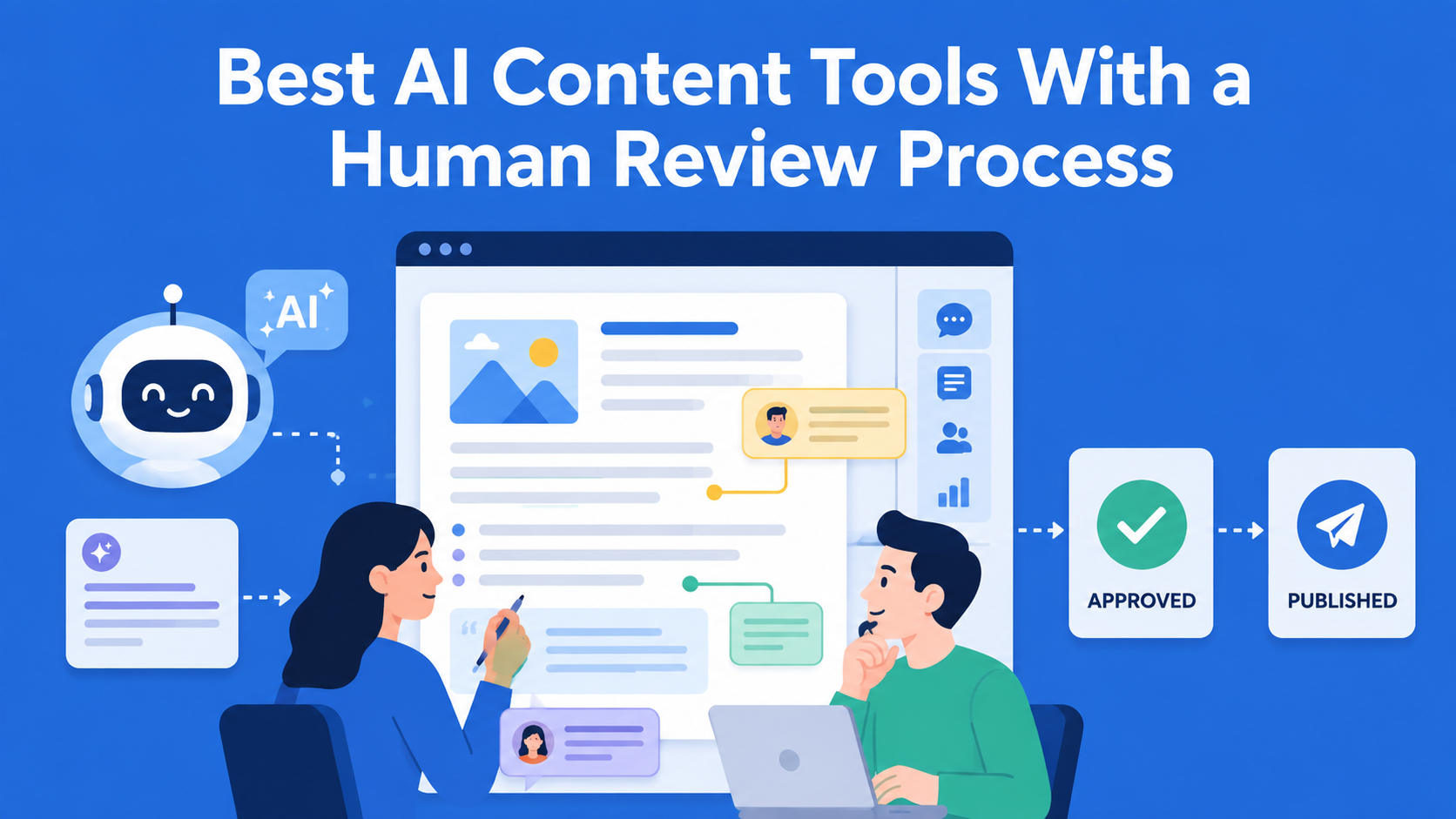Best AI Content Tools With a Human Review Process