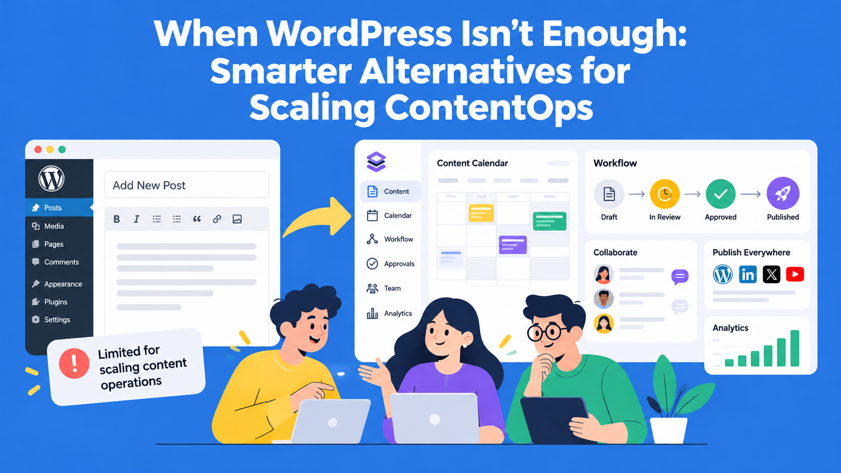 When WordPress Isn’t Enough: Smarter Alternatives for Scaling ContentOps